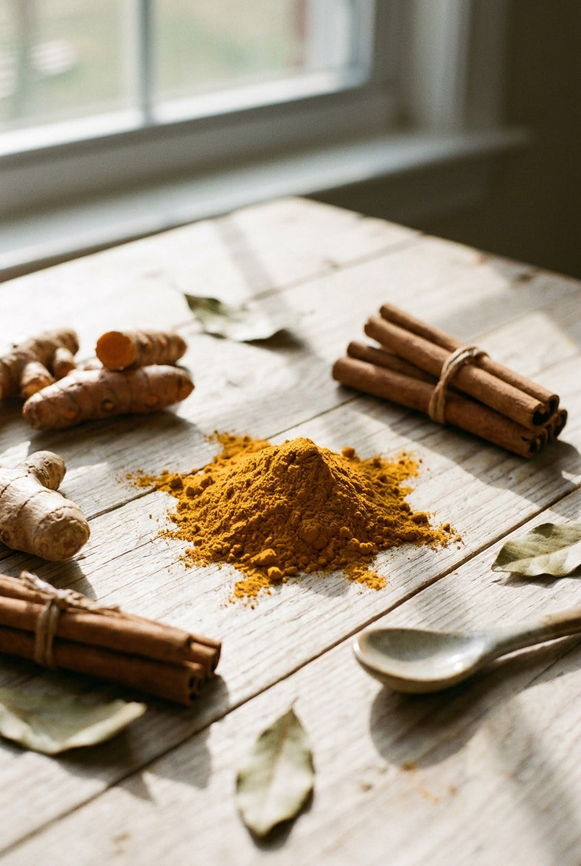 Capsule Herbal Flex cu turmeric, ghimbir și scorțișoară pentru articulații