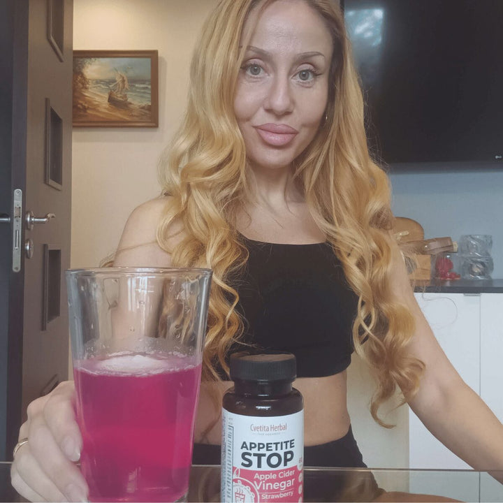 Oțet de Mere "Căpșuni" - Appetite Stop (60 tablete)