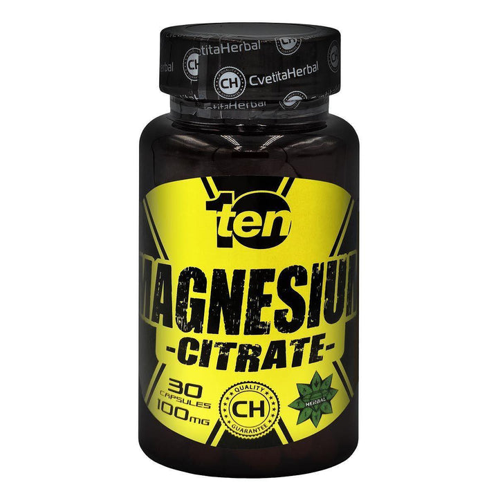 Citrat de Magneziu - 10/ten (30 capsule x 100mg)