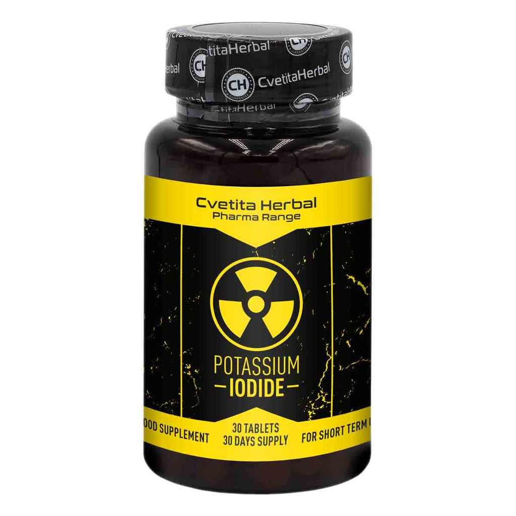 Iodură de Potasiu – Iodură de Potasiu (30 tablete x 200 µg)