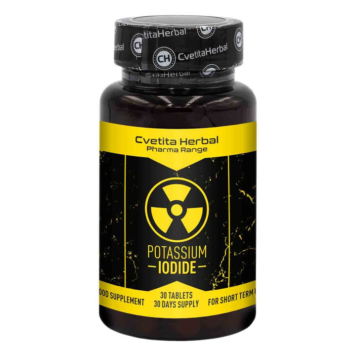 Iodură de Potasiu – Iodură de Potasiu (30 tablete x 200 µg)