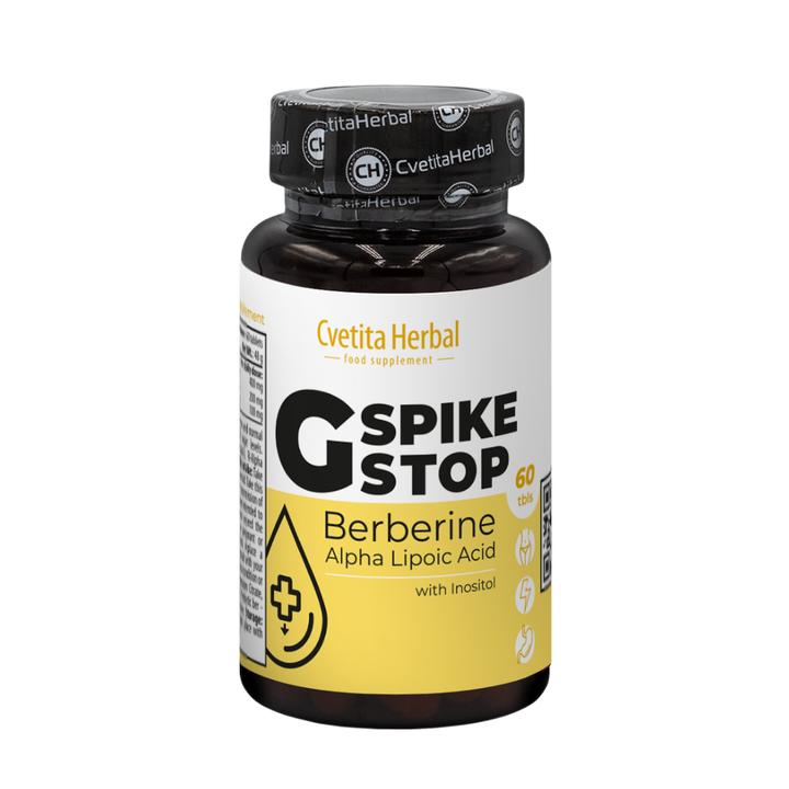 G Spike Stop - Berberină, Inozitol, Acid Alfa Lipoic (60 comprimate)