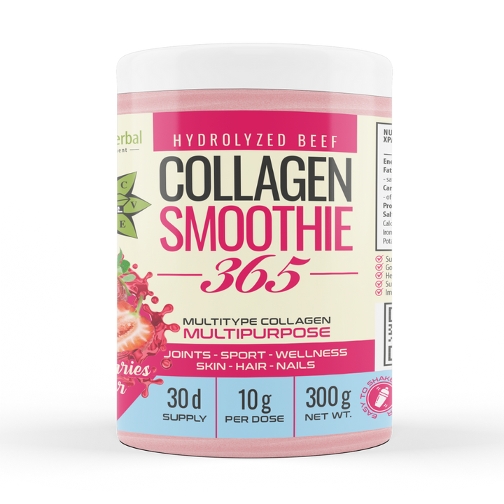 Smoothie cu Colagen "Afine" – Collagen Smoothie 365 (300 g)
