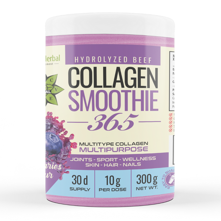 Smoothie cu Colagen "Afine" – Collagen Smoothie 365 (300 g)