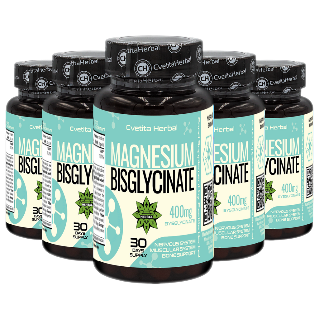 Magneziu Bisglicinат (30 tablete x 400mg)