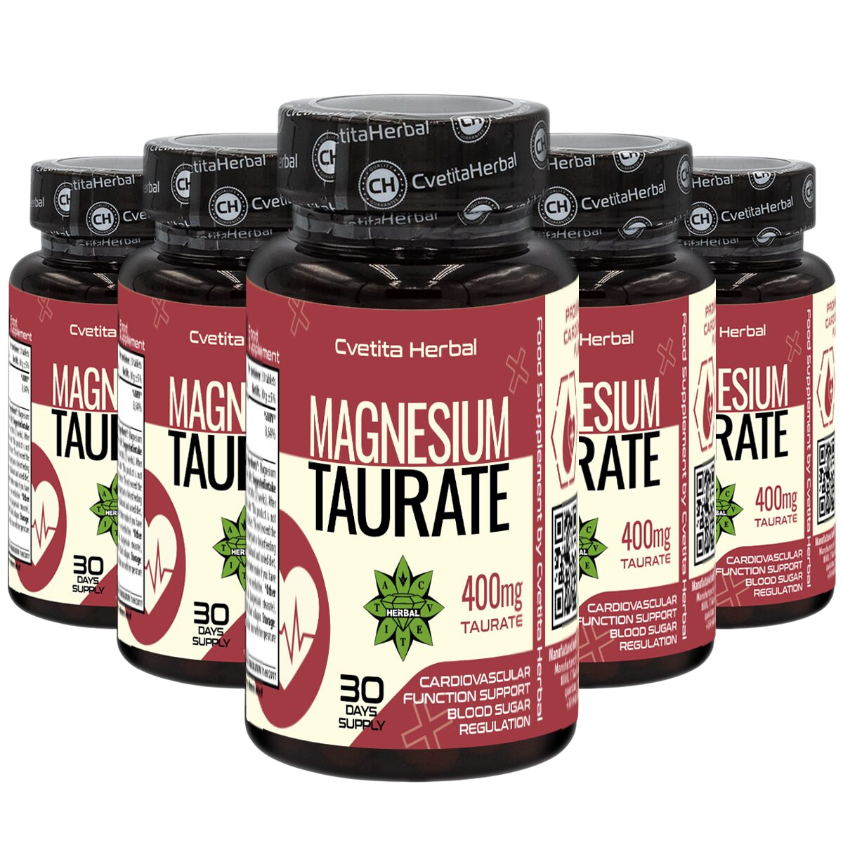 Magneziu Taurat (30 tablete x 400mg)