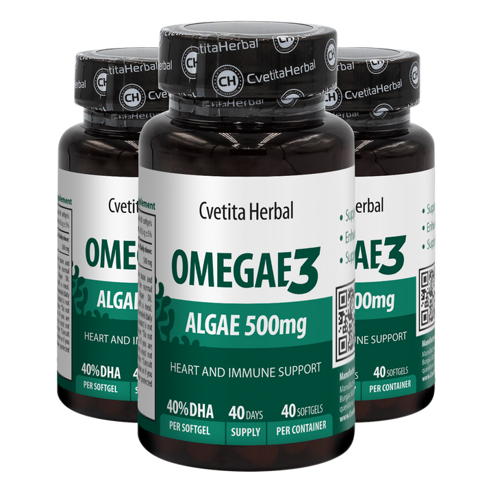 Omega 3 Alge Capsule Moi - Omegae3 (60 / 40 capsule)