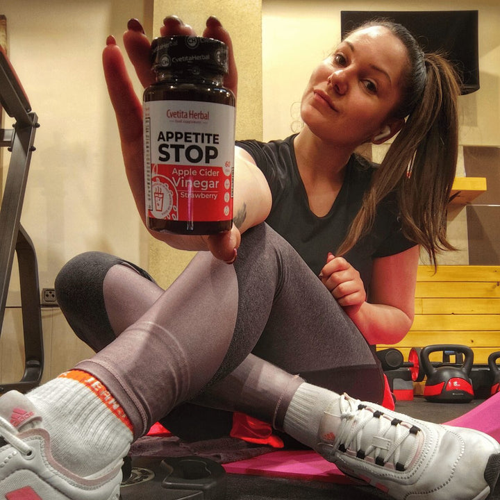 Oțet de Mere "Căpșuni" - Appetite Stop (60 tablete)