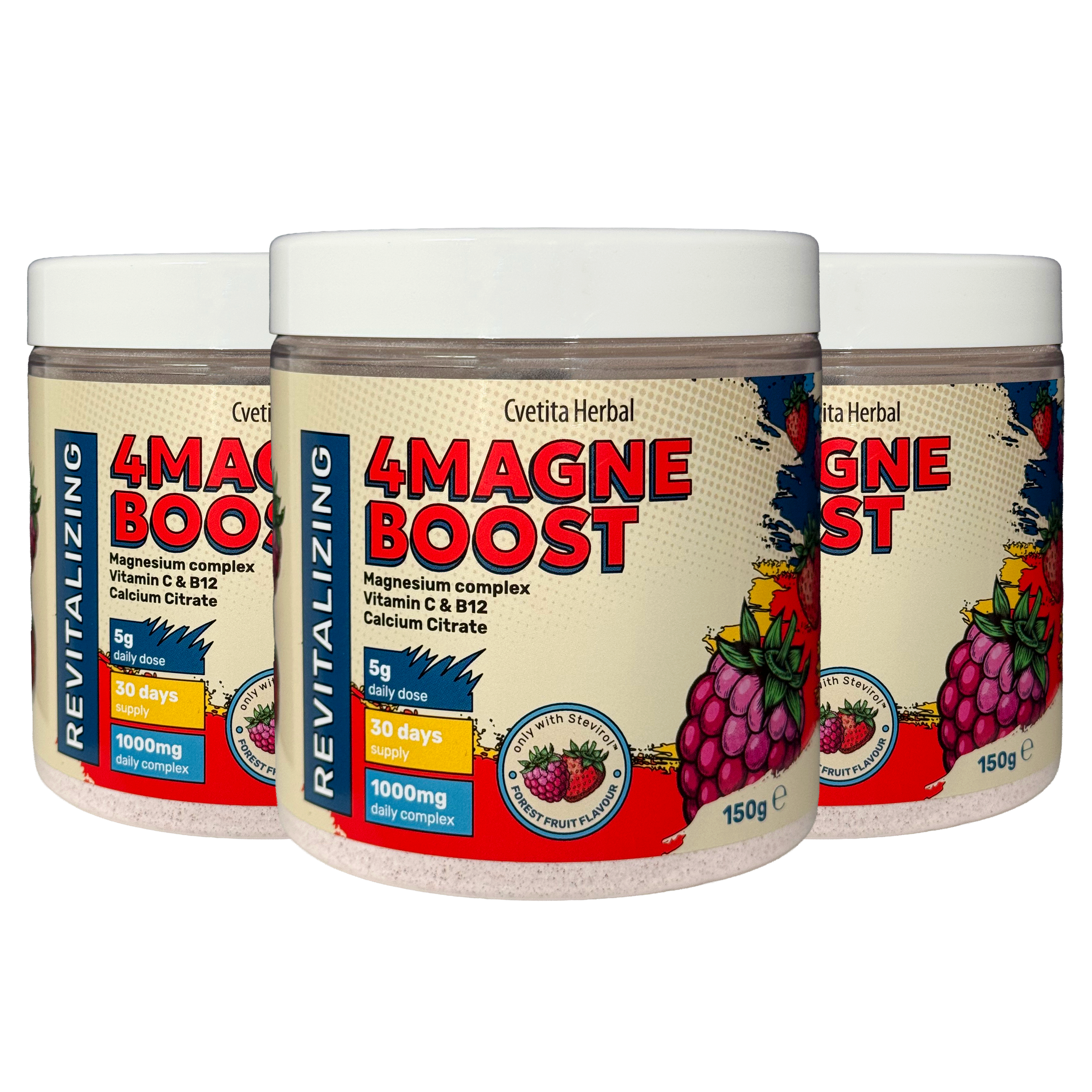4MAGNE BOOST 150 gr - Complex de magneziu