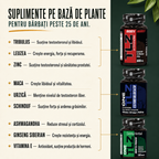 PACHET COMBO: TLZ BODY BOOST 100 tablete + TLZ ESTRO BLOCKER 100 tablete + TLZ ADAPTO POWER 50 tablete