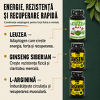 PACHET COMBO: Leuzea 30 comprimate + TEN Arginine 40 comprimate + Ten Siberian Ginseng 30 comprimate