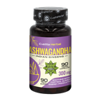 Extract de Ashwagandha - Pe Bază de Plante (90 capsule x 300 mg)