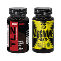 PACHET COMBO: TLZ (Tribulus, Leuzea, Zinc) + TEN Arginine 40 comprimate