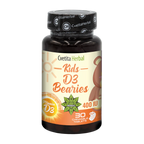 Vitamina D3 pentru Copii - Kids D3 Bearies (30 tablete x 600 IU)