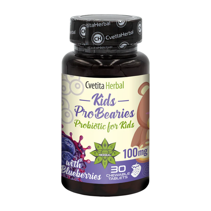 Probiotic pentru Copii "Afine" - Kids ProBearies (30 tablete)