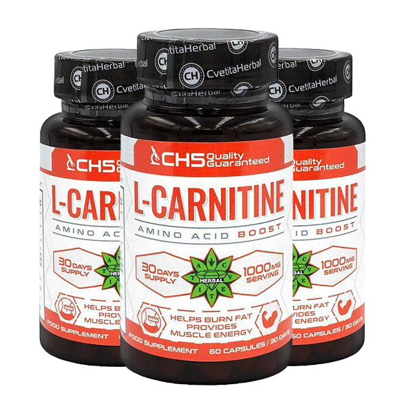L-Carnitine Tartrate – L-Carnitine (60 capsule x 500 mg)
