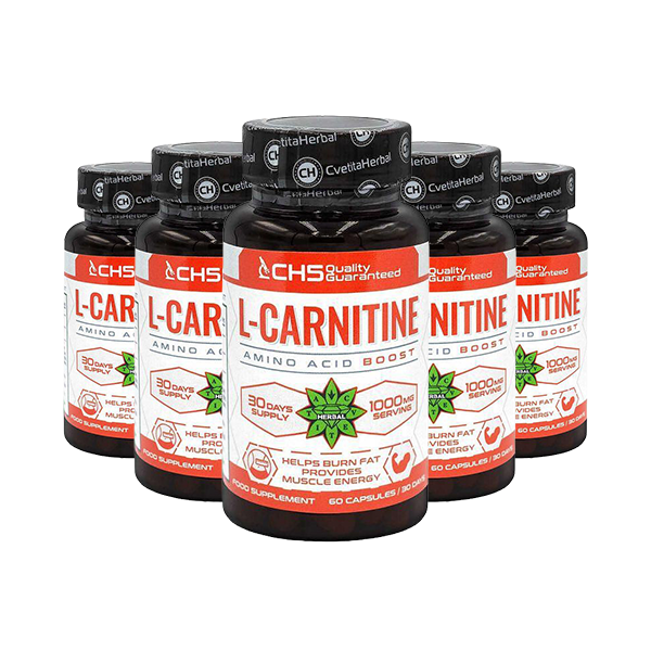 L-Carnitine Tartrate – L-Carnitine (60 capsule x 500 mg)