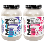 Proteină din Zer cu Leuzea și Enzime de Papaya - MAN PRO WHEY CONCENTRATE (800 gr)