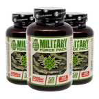 Plante și Aminoacizi - Military Force Pack (100 caps x 1100 mg)
