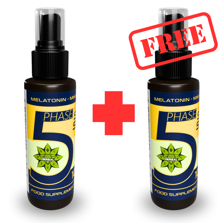 Spray cu Melatonină pentru Somn - Phase 5 Super Sleep (30 ml) - CADOU 1+1
