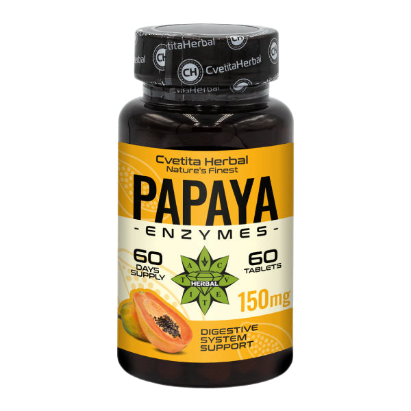 Enzime de Papaya (60 tablete x 150 mg)