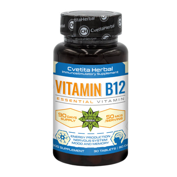 Vitamina B12 - Vitamina B-12 (90 tablete)