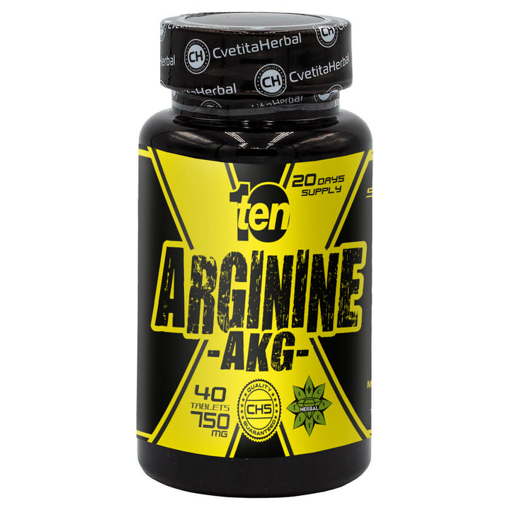 PACHET COMBO: TLZ (Tribulus, Leuzea, Zinc) + TEN Arginine 40 comprimate