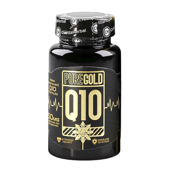 Coenzima Q10 Vegetariană – Pure Gold Q10 (60 capsule)