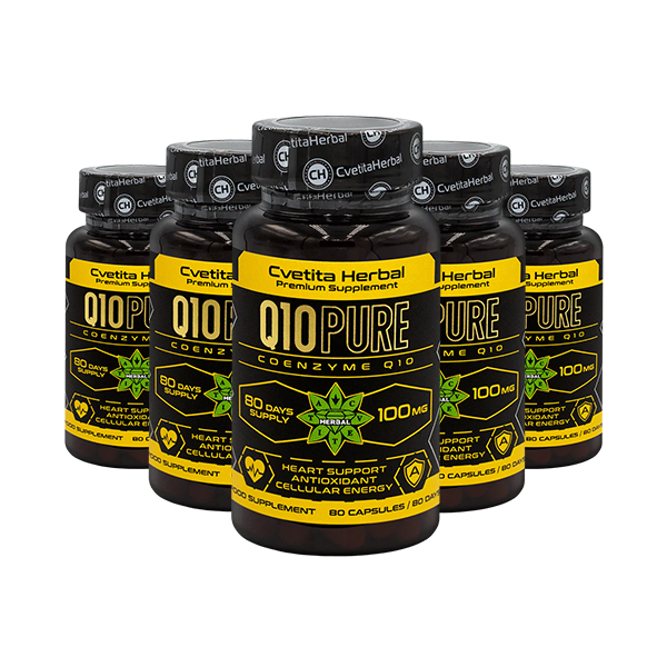 Coenzima Q10 PURE (80 tablete x 100 mg)