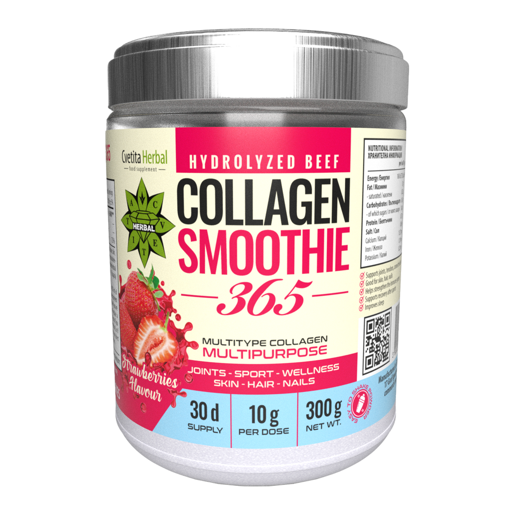 Collagen Smoothie "Strawberry" – Collagen Smoothie 365 (300 g)