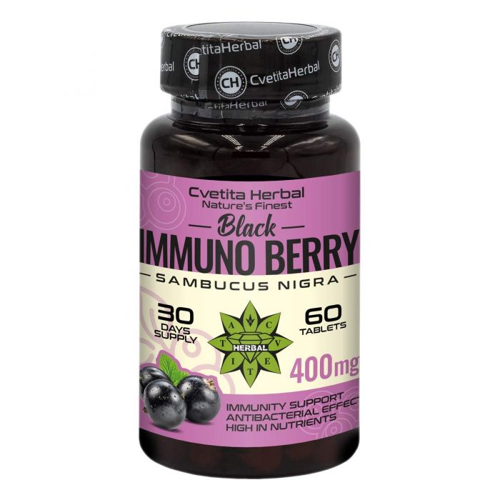 Extract de Soc Negru - Black Immuno Berry (60 tablete)