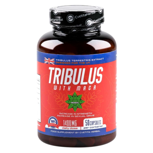 Tribulus cu Maca (50 / 100 capsule) (2)