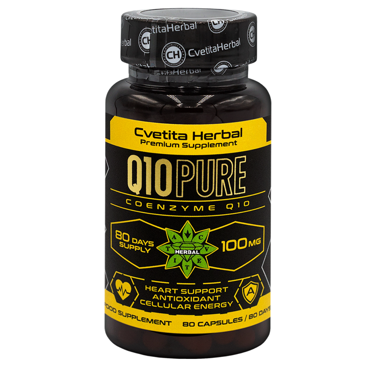 Coenzima Q10 PURE (80 tablete x 100 mg)