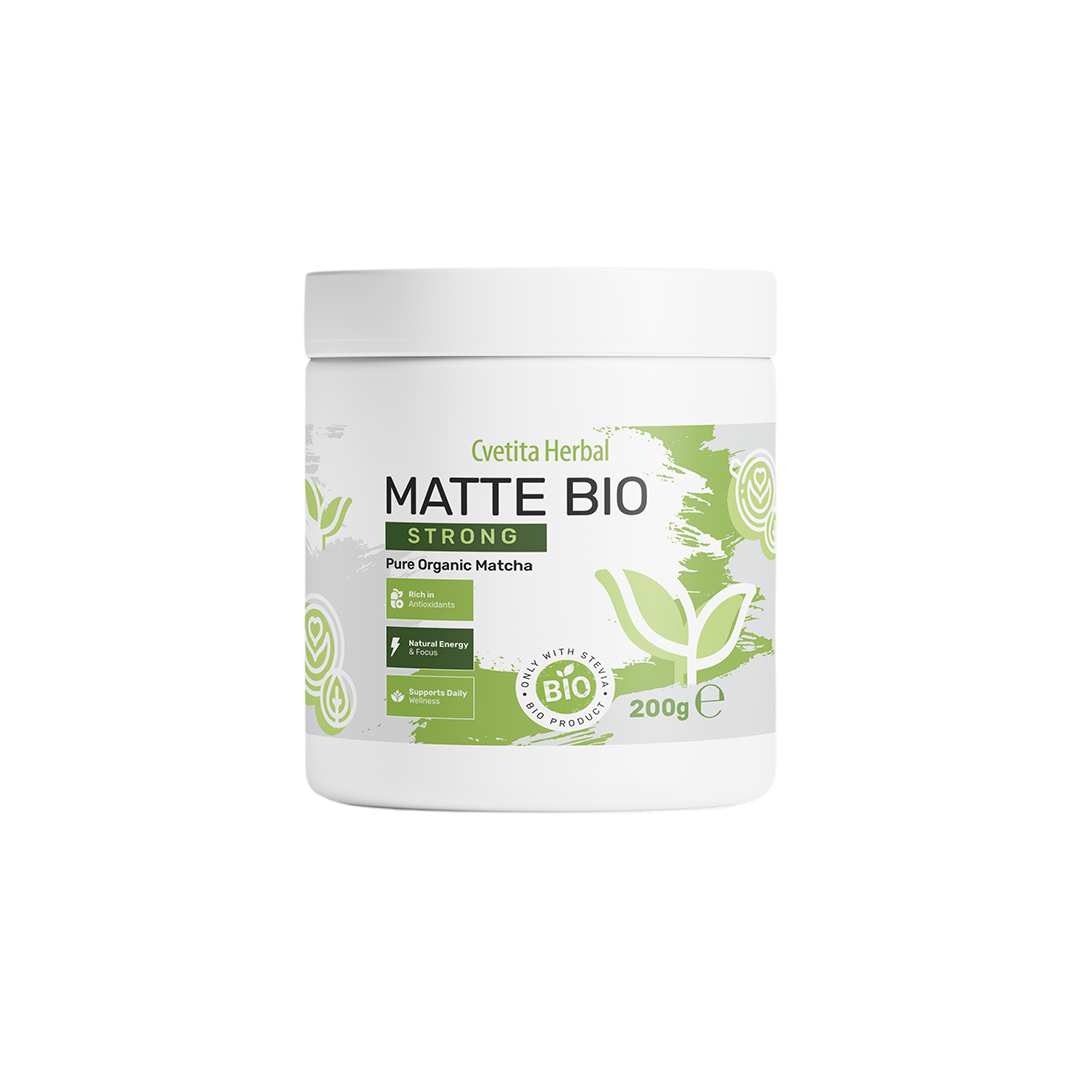 Matte Bio Strong - MATCHA LATTE BIO