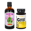 SĂNĂTATEA FICATULUI: G SPIKE STOP 60 tablete + THISTLE MAX 100ml
