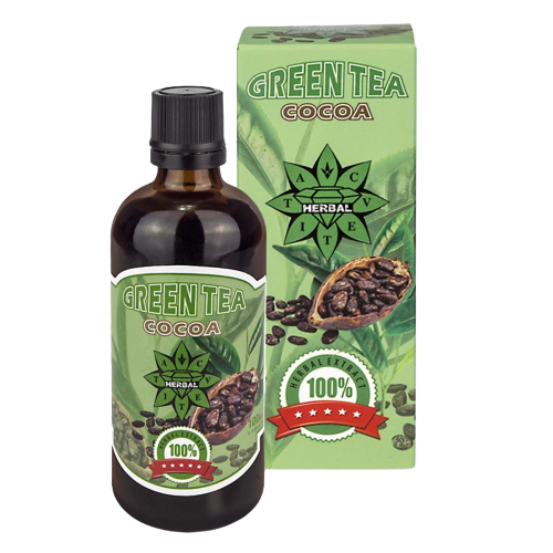 Ceai Verde și Cacao - Extract Lichid (100 ml)