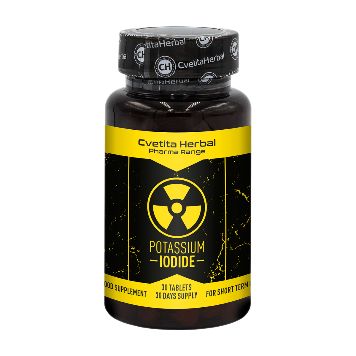 Iodură de Potasiu – Iodură de Potasiu (30 tablete x 200 µg)