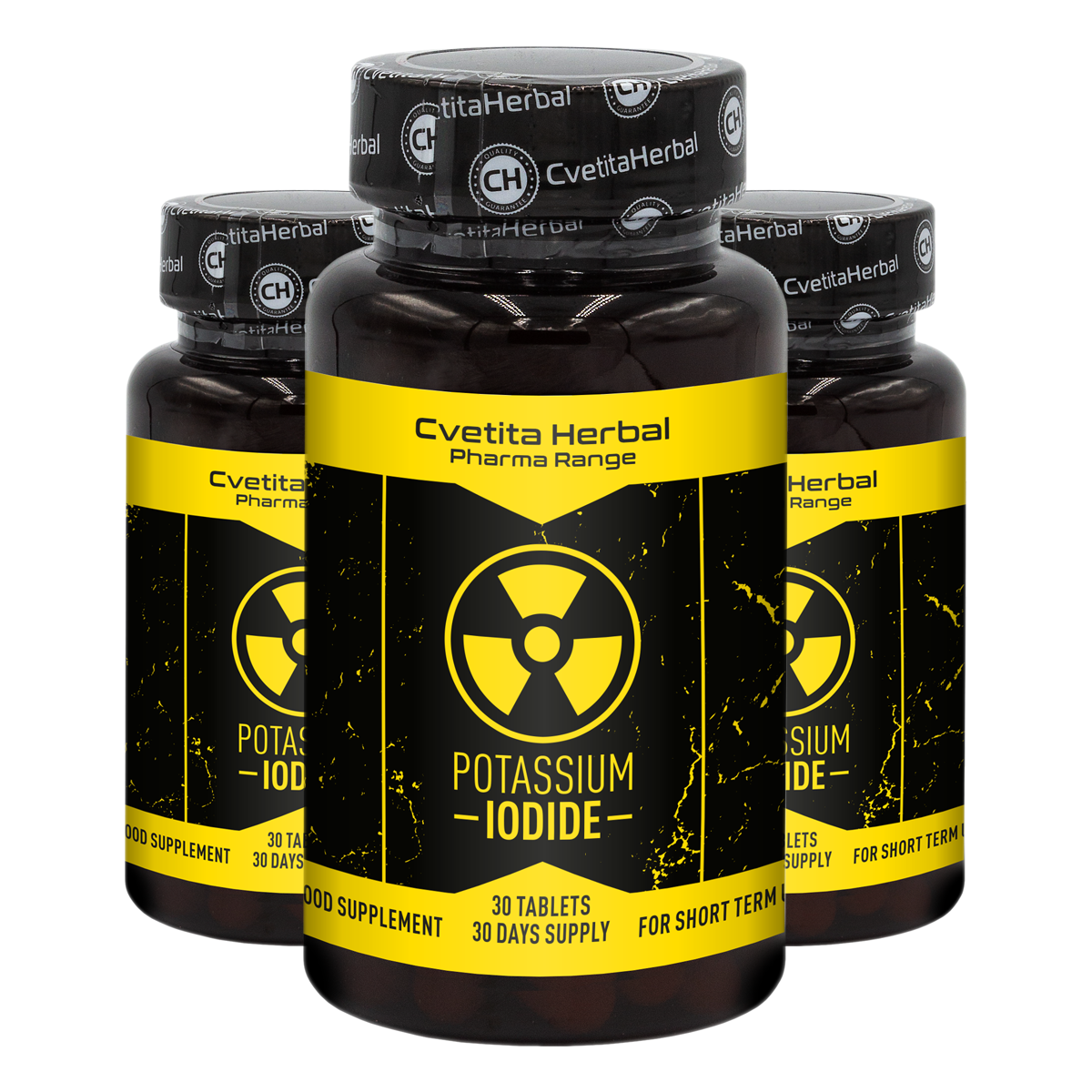 Iodură de Potasiu – Potassium Iodide (30 tablete x 200 µg) (3)