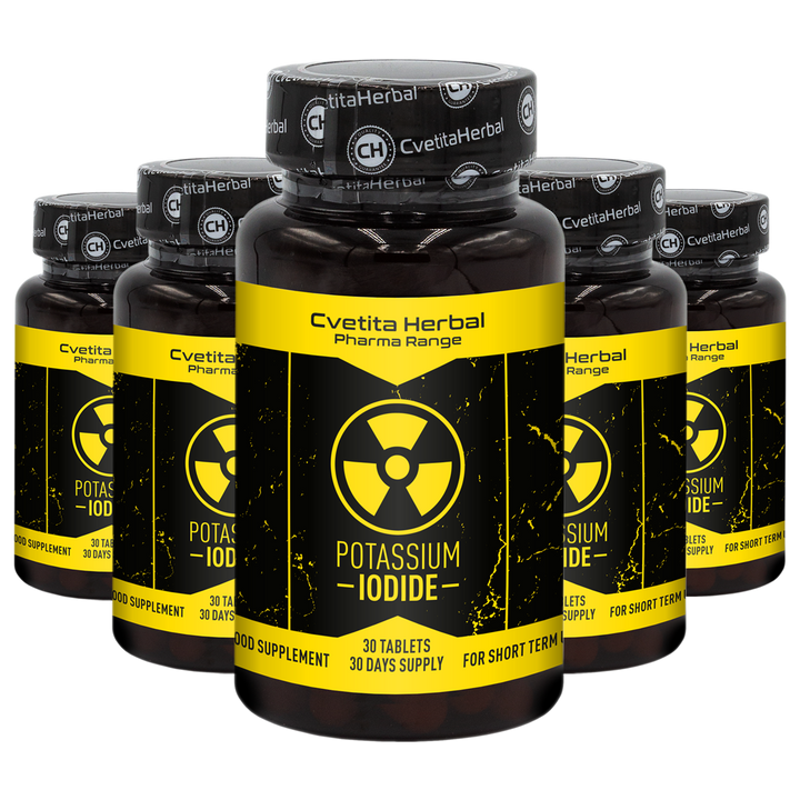 Iodură de Potasiu – Iodură de Potasiu (30 tablete x 200 µg)