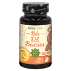 Vitamina D3 pentru Copii - Kids D3 Bearies (30 tablete x 600 IU)