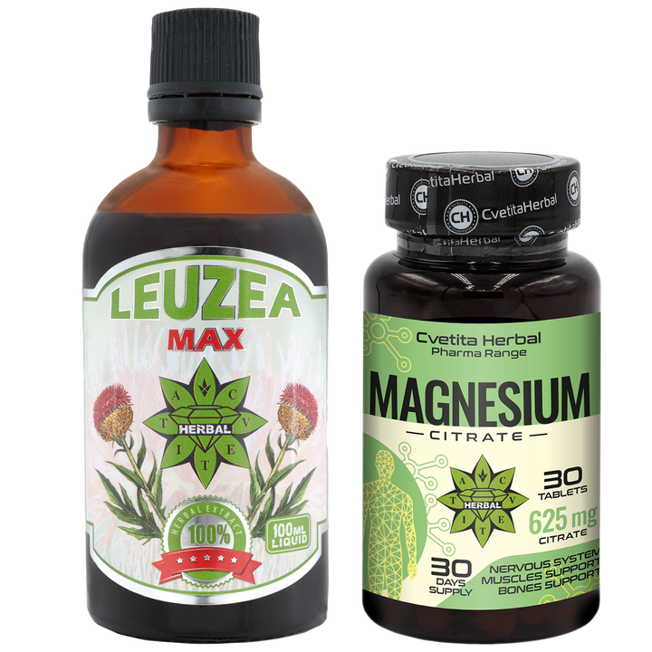 Leuzea Max - Tinctură Extract Lichid (100 ml)