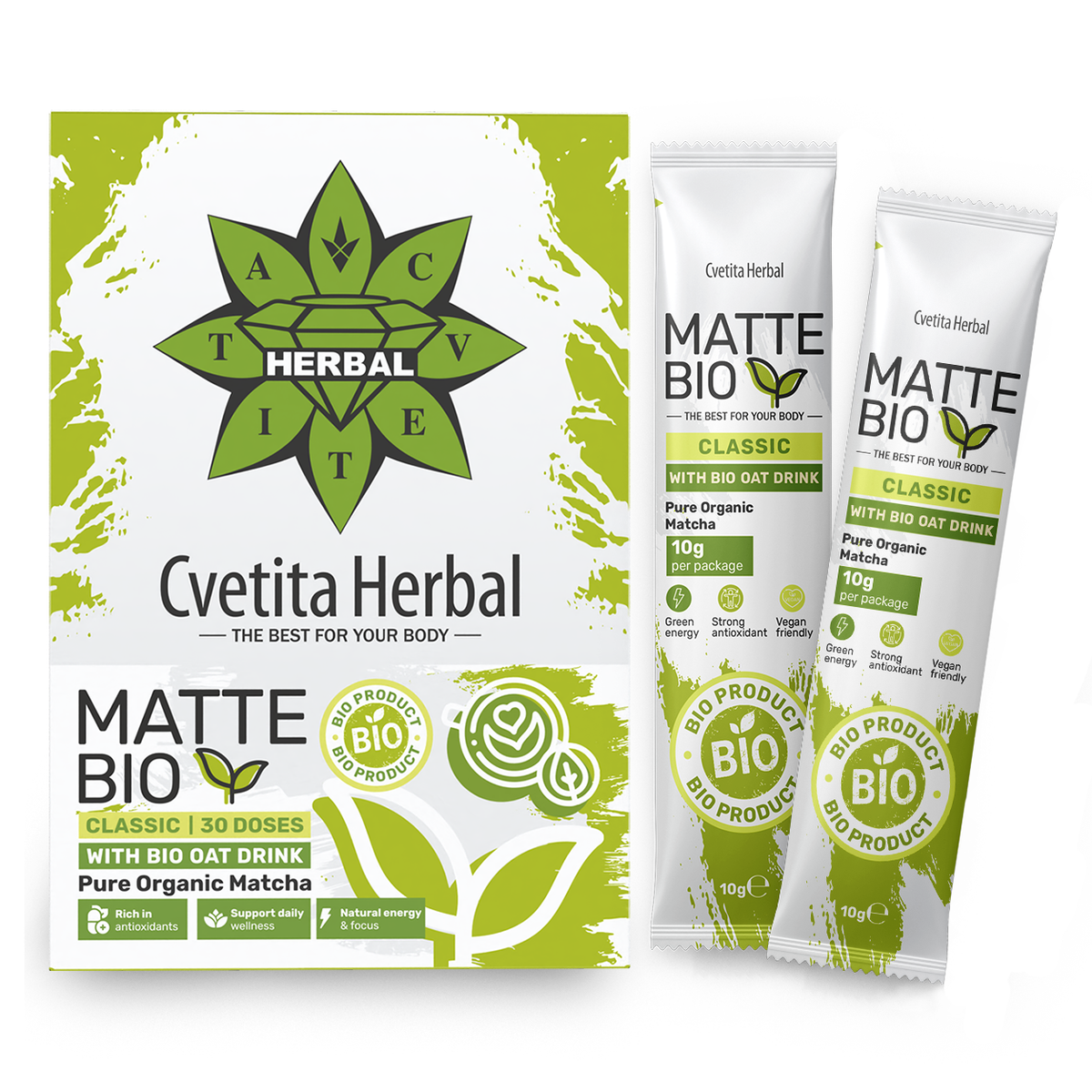 MATTE BIO CLASSIC – cutie cu 30 de plicuri