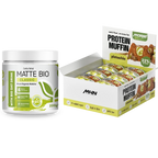 Matte Bio Classic și brioșe proteice cu fistic MHN - pachet combo