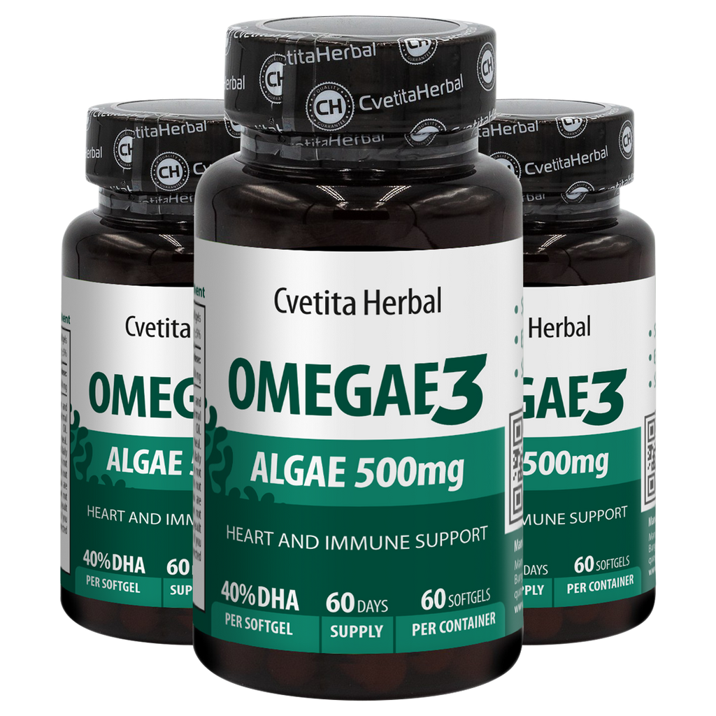 Omega 3 Alge Softgel - Omegae3 (60 / 40 capsule) (2)