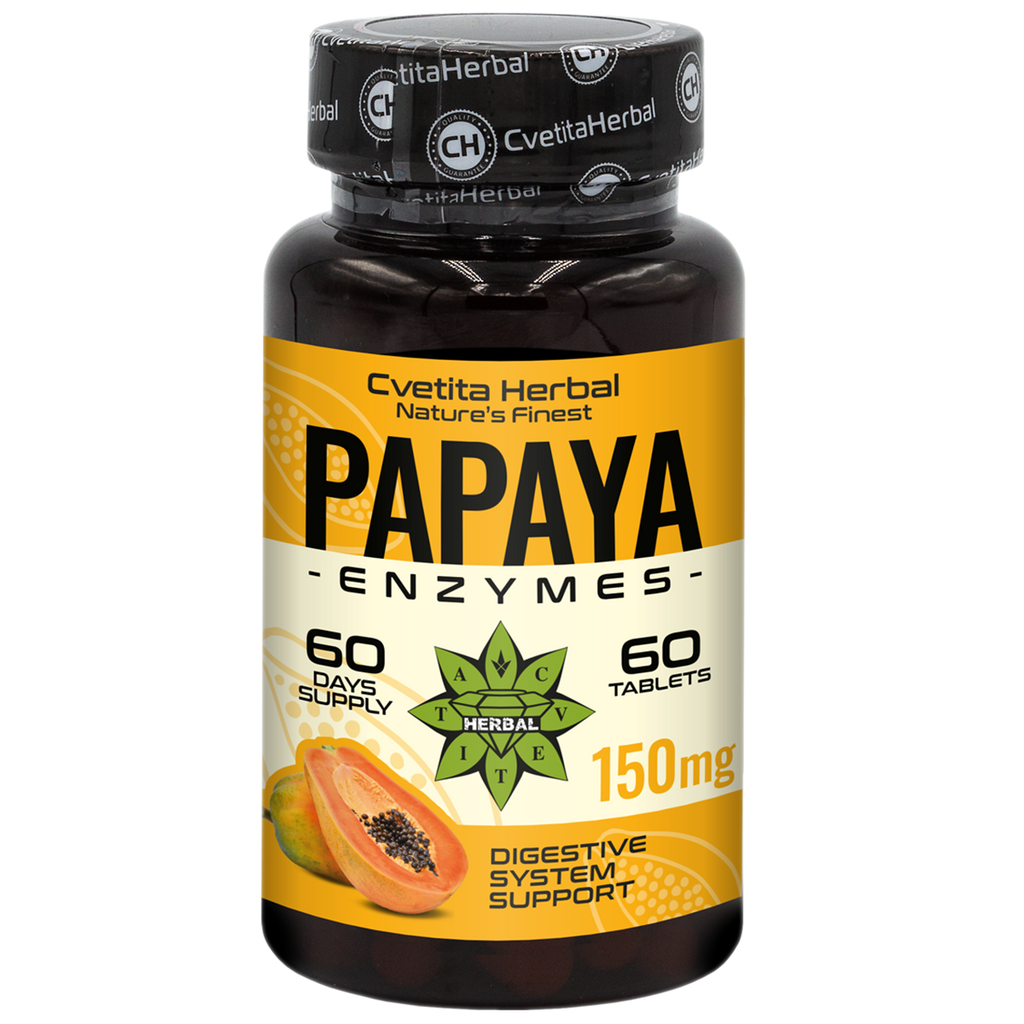 Enzime de Papaya (60 tablete x 150 mg)