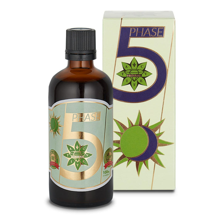 Extract de Mentă, Păducel, Valeriană - Phase 5 (100 ml)