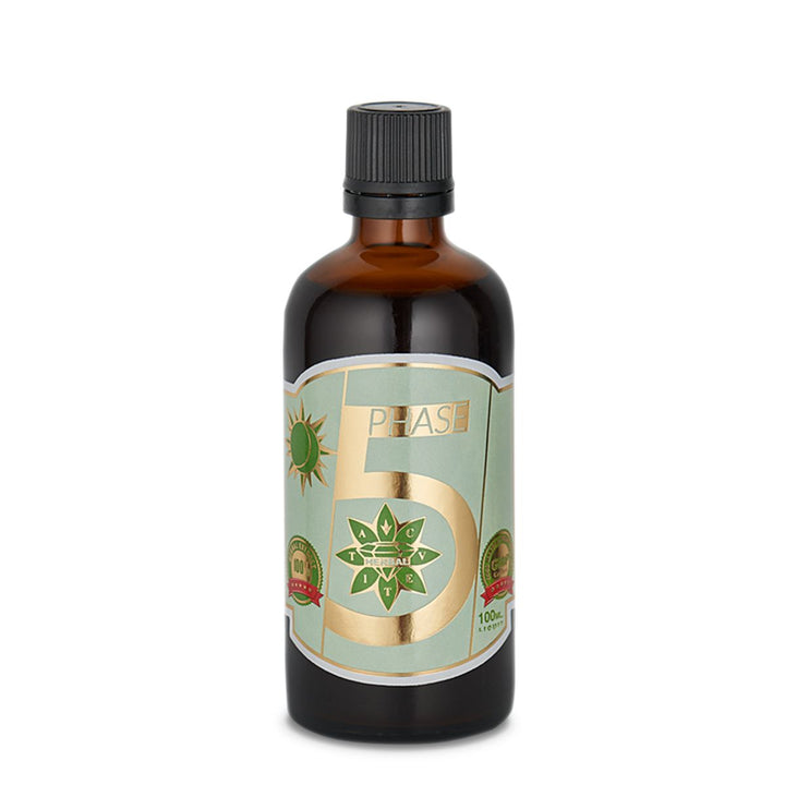 Extract de Mentă, Păducel, Valeriană - Phase 5 (100 ml)