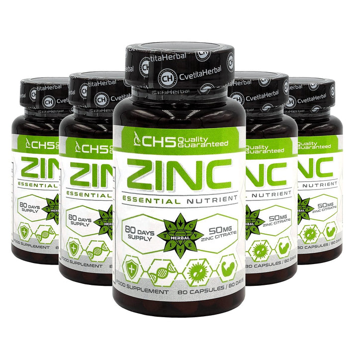 Citrat de Zinc - Zinc (80 capsule x 50 mg)