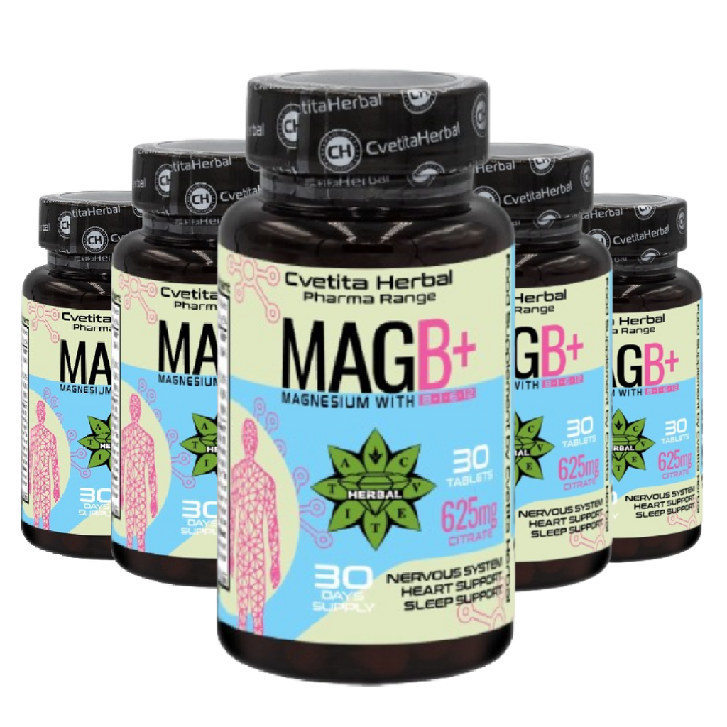 Citrat de Magneziu 625mg - Citrat de Magneziu - 30 tablete