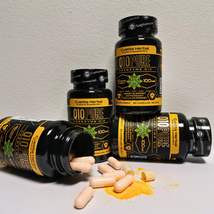 Coenzima Q10 PURE (80 tablete x 100 mg)
